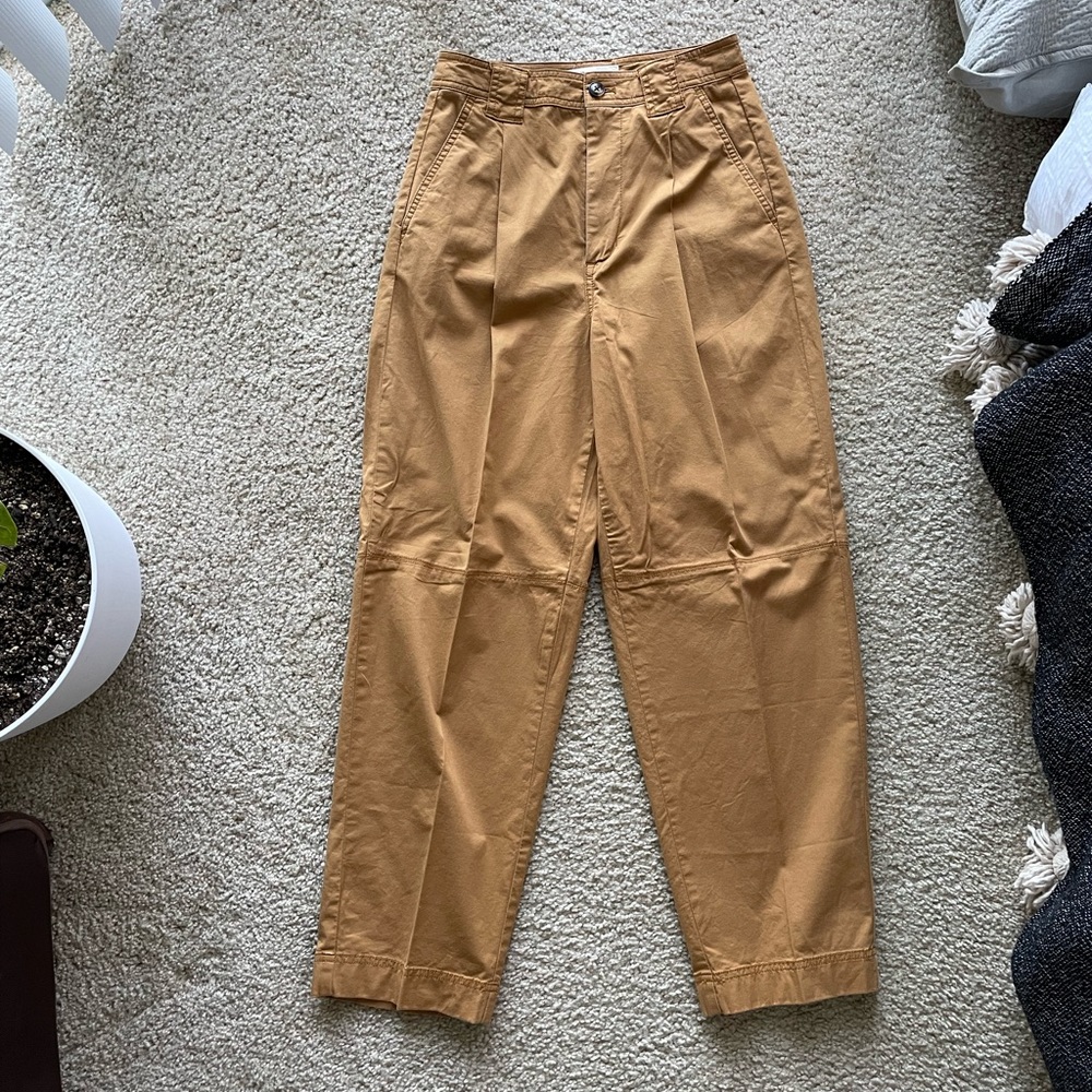 Madewell Pleated Slouchy Chino